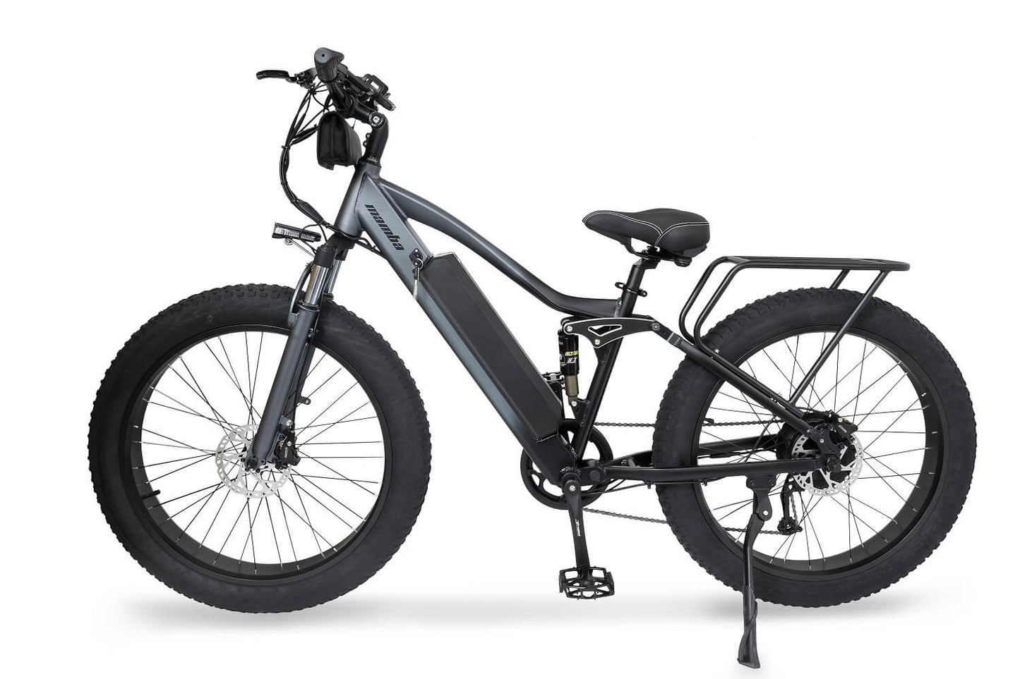 Mamba TP26 48V750W FAT TIRE EBIKE DUAL SUSPENSION Hydraulic Brakes